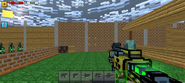 Uranium Grenade Launcher being used in Polygon