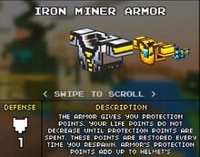 Iron Miner Armor
