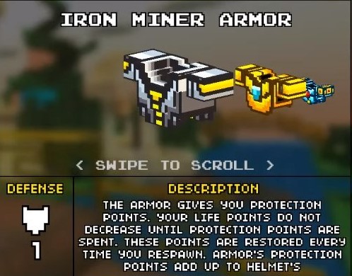 Iron Miner Armor | Pixel Gun Wiki | Fandom