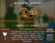 base wooden armor in old armory