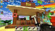 The tiki bar.