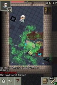 Throwing a potion of Purification