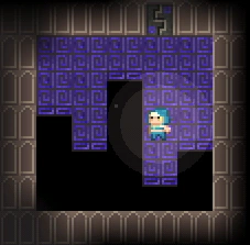 Demon Halls stage Collapsed floor