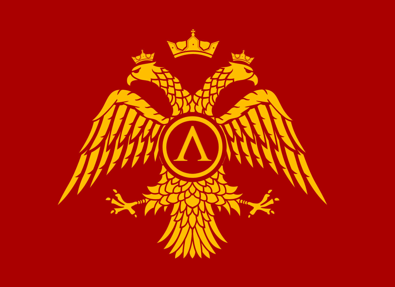 spartan war flag