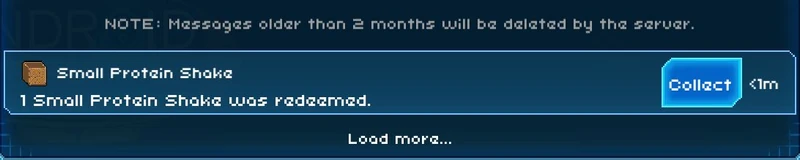 The purchased item is sent to your Inbox.