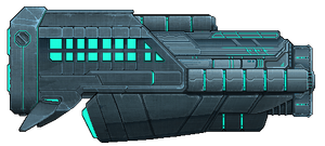 The Exterior of Federation ship level 3