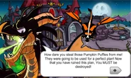 Spooky Dragon's first dialogue at the Halloween Party