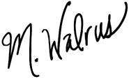 Signature as Merry Walrus