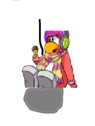 Cadence re-enacting wrecking ball....in pieces.