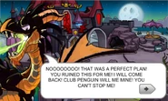 Spooky Dragon's dialogue after being defeated.