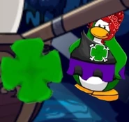 Her playercard during The Shamrock War of St. Patrick's Day