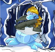 Her Playercard at The Holiday Party