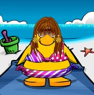 Melissa at the beach