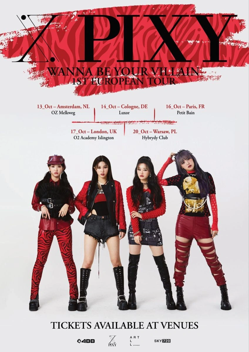 PIXY Wanna be Your Villain 1st European Tour PIXY Wiki Fandom