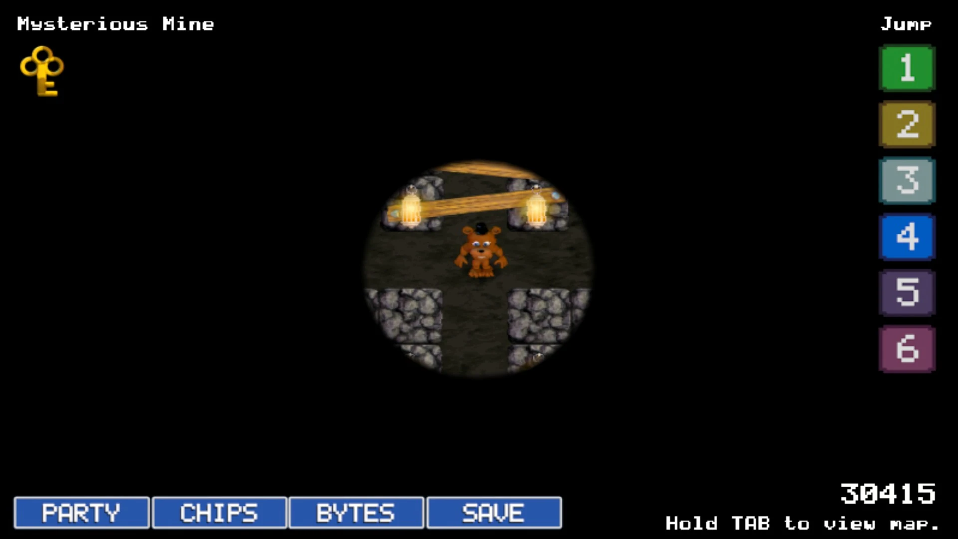 Fnaf world карта
