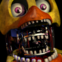 Ícone de Withered Chica no menu da Custom Night.