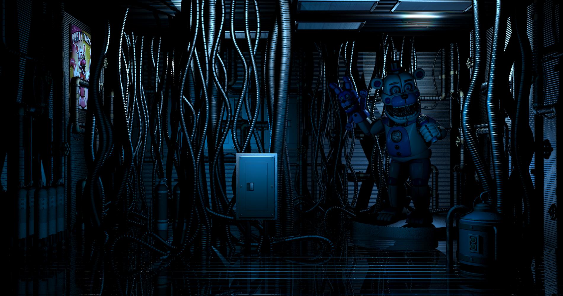 o-minigame-do-game-over-do-jogo-fnaf-sister-location - Arkade