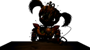 Scrap Baby durante o salvamento, em sua posição normal.