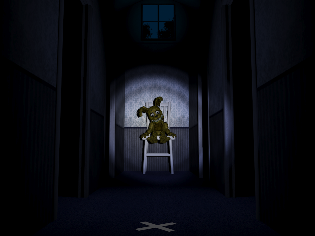 Five Nights at Freddy's 4: FOXY MINI GAME FUN WITH PLUSHTRAP FNAF 4 