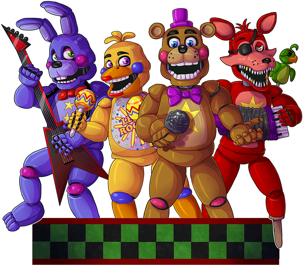 TODOS OS ANIMATRÔNICOS REVELADOS? A CUSTOM NIGHT DE FIVE NIGHTS AT FREDDY'S  6! 