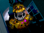 Nightmare Fredbear no Corredor Direito, variação 2.