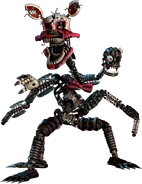 Nightmare Mangle, animatrônico adicionado na atualização de Halloween.