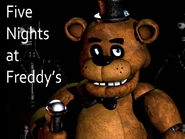 Uma arte de Freddy de Five Nights at Freddy's.