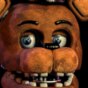 Rosto de Freddy na tela de customização da Custom Night.