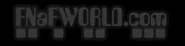 Depois de alguns dias, a imagem título do Website fnafworld.com de Scott Cawthon ficou escura.