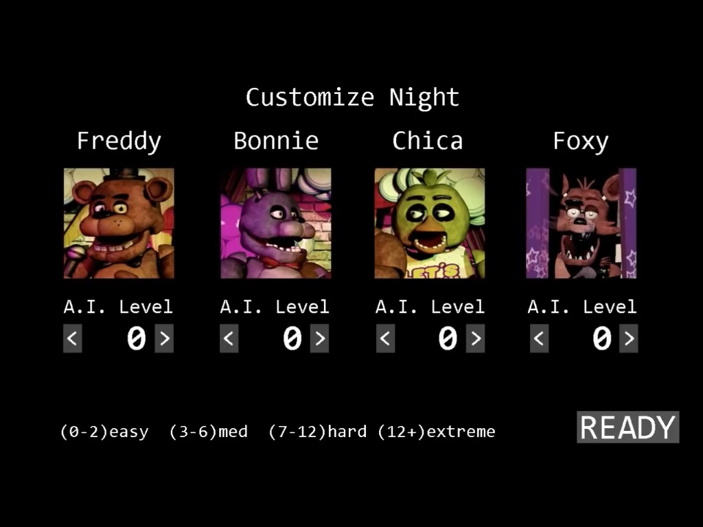 Ultimate fnaf world custom night  Five Nights at Freddys PT/BR Amino