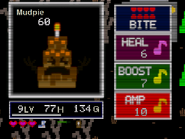A batalha contra Mudpie.