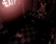 Aparição do pôster de Springtrap na Cam 10.