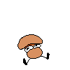 Spr toppinshroom taunt 0.png (640 bytes) Mushroom Toppin's first taunt, where it is happy.