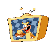 Cheeseball Noise's HUD, depicting him staring at a hotdog with a delectable cheese ball on top of it.