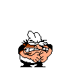 Doing an attack stance.gif (5 KB) Peppino doing an attack stance. The purpose of this animation may have been for the scrapped Kung-Fu level.