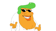 Monster jumpscare pineapple.png (11 KB) Pineapple Monster's jumpscare sprite