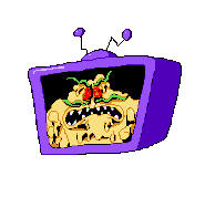 Sticky Cheese Peppino’s HUD, depicting him with a much more monstrous appearance.