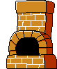 An oven.
