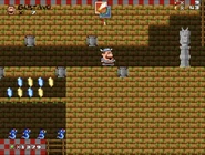 Gustavo as he appears in Mushroom Kingdom Fusion, modded in by McPig over Arthur of Ghosts & Goblins fame. He can be seen on McPig’s livestreams of the game on Twitch.