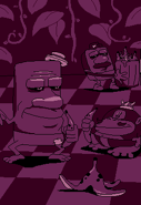John Pillar Ending card.png (18 KB) John Pillar partying With Swedish Monkey. Appears in the game's ending for when John is saved.