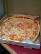 Realistic photo of the pizza in the box. Used for the bonus rooms in this build.