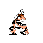 Fake Peppino's vulnerable animation.