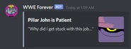 Toppin Bot John.png (21 KB) Toppinbot's description of Pillar John on the Pizza Tower Discord.
