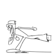 Pizzahead launching the big kick.