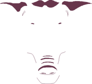 The Bacon God watching the player from afar.