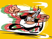 Promotional Art of Peppino mach dashing.