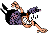 Breakdance johnsuit.gif (7 KB) Peppino breakdancing with the John Suit clothes.