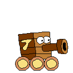 Cardboard Tank preparing to charge.