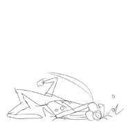 Pizzahead slamming his head in the floor.