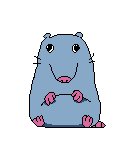 Stupid rat's bumping animation.